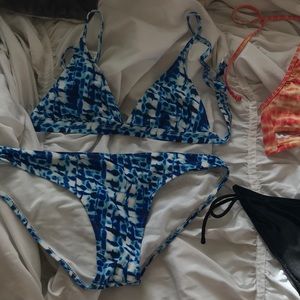 Cupshe tie dye bikini set